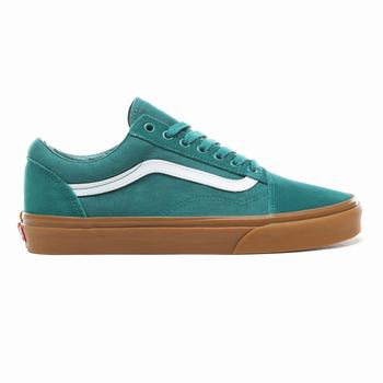 Damske Tenisky Vans Old Skool Zelene VA70IAFSC